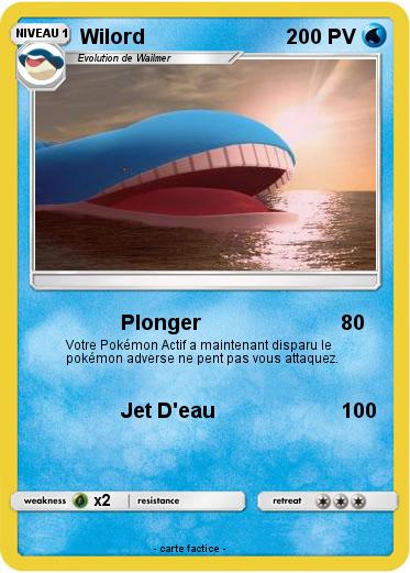 Pokemon Wilord