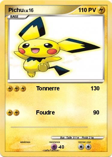 Pokemon Pichu