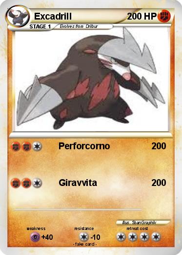Pokemon Excadrill