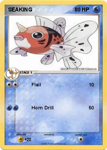 Pokemon SEAKING