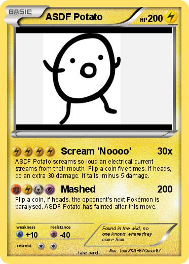 Pokemon ASDF Potato