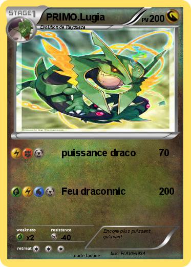 Pokemon PRIMO.Lugia