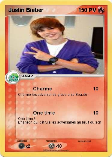 Pokemon Justin Bieber