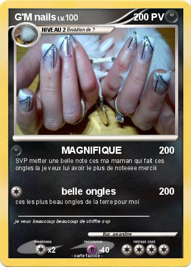 Pokemon G'M nails