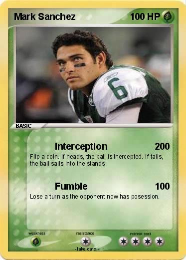 Pokemon Mark Sanchez