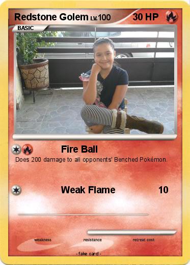 Pokemon Redstone Golem