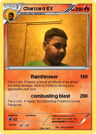 Pokemon Charizard EX