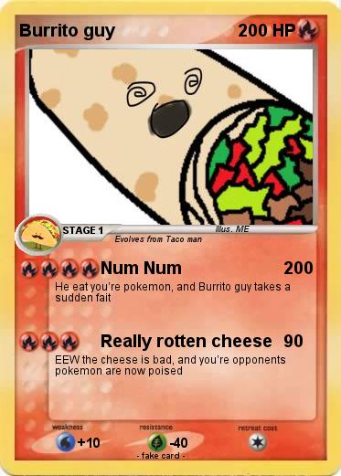 Pokemon Burrito guy