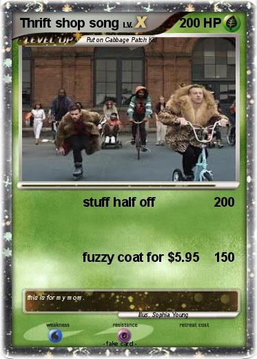 Pokemon Thrift shop song