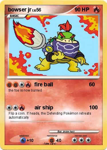 Pokemon bowser jr