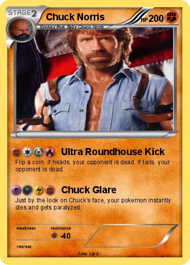 Pokemon Chuck Norris