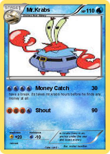 Pokemon Mr.Krabs