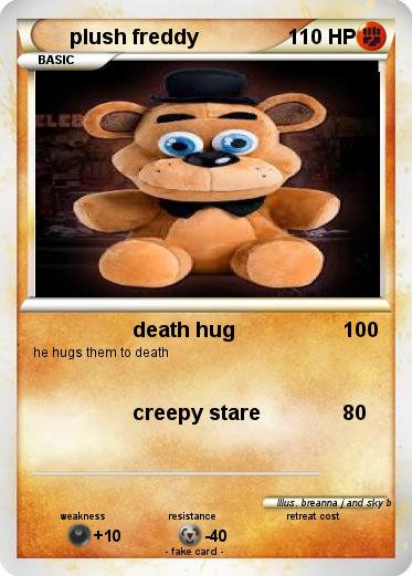 Pokemon plush freddy