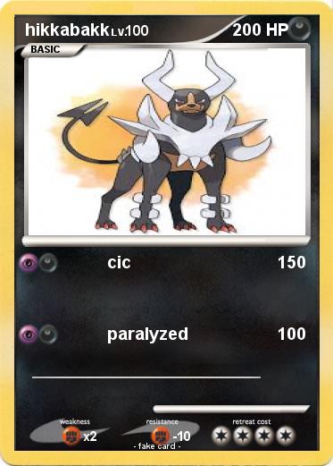 Pokemon hikkabakk