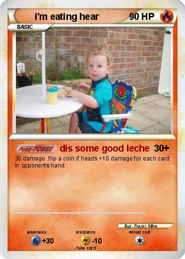 Pokemon i'm eating hear