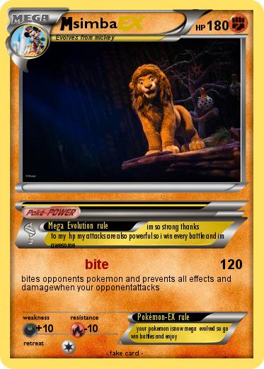 Pokemon simba