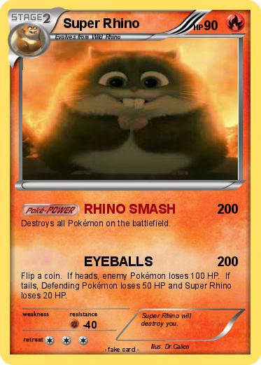 Pokemon Super Rhino
