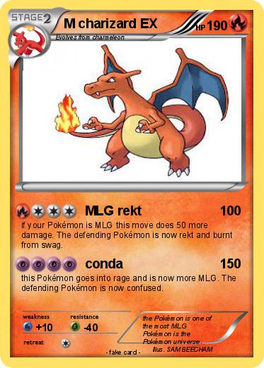 Pokemon M charizard EX