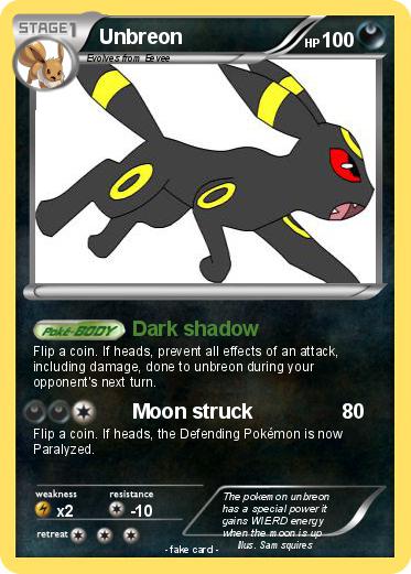 Pokemon Unbreon