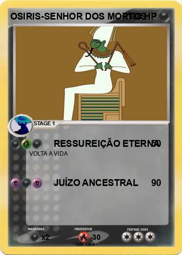 Pokemon OSIRIS-SENHOR DOS MORTOS