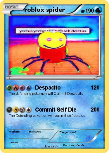 Pokemon roblox spider