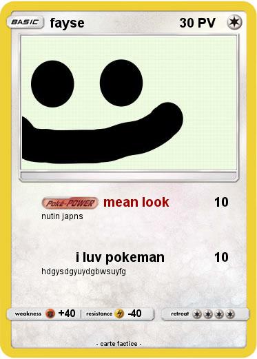 Pokemon fayse
