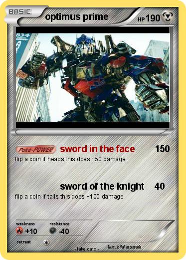 Pokemon optimus prime