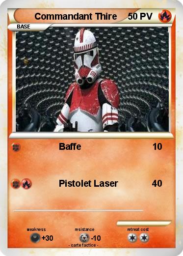 Pokemon Commandant Thire