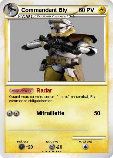 Pokemon Commandant Bly