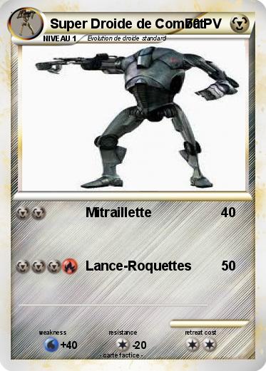 Pokemon Super Droide de Combat
