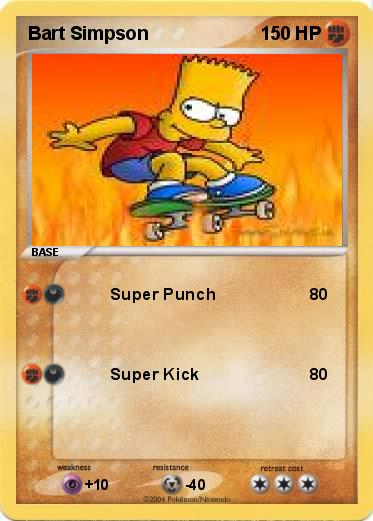 Pokemon Bart Simpson
