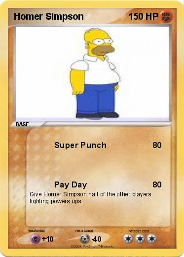 Pokemon Homer Simpson