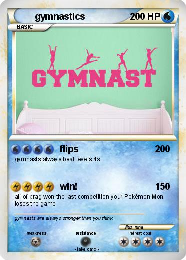 Pokemon gymnastics
