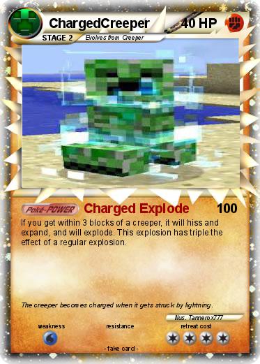Pokemon ChargedCreeper