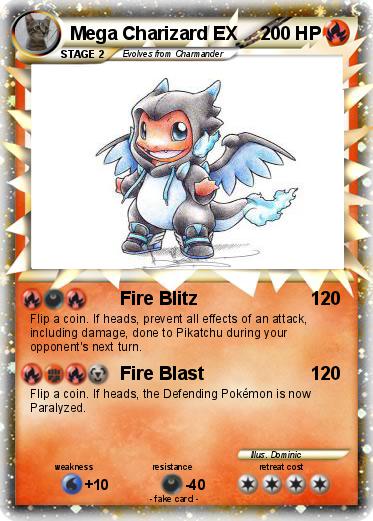 Pokemon Mega Charizard EX