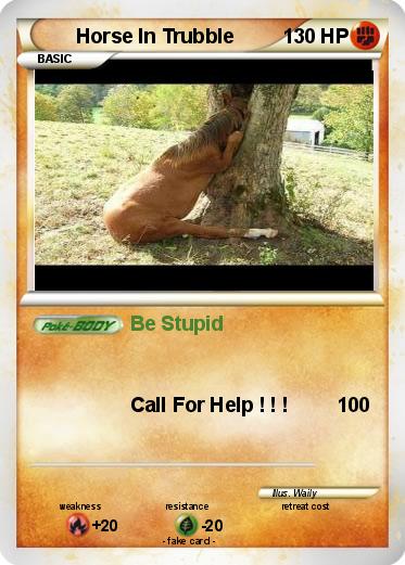 Pokemon Horse In Trubble