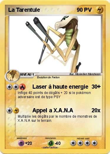 Pokemon La Tarentule