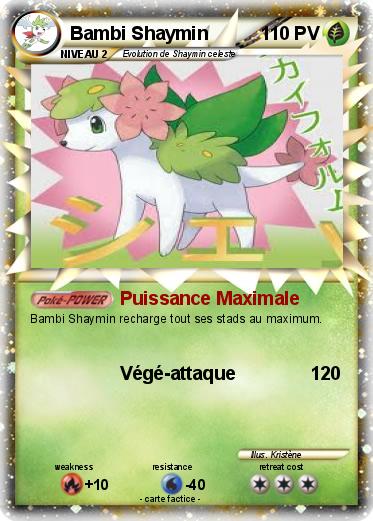 Pokemon Bambi Shaymin