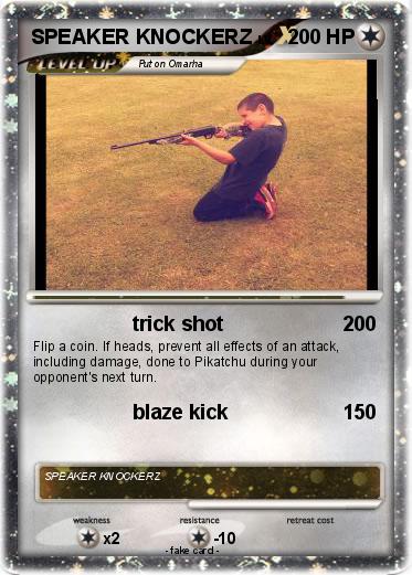 Pokemon SPEAKER KNOCKERZ