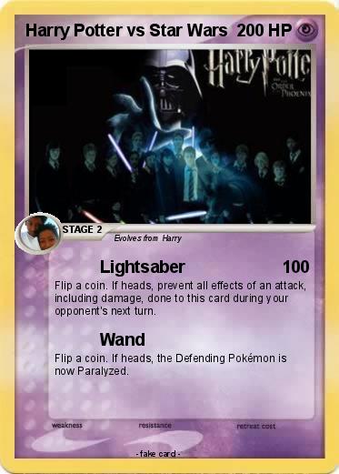 Pokemon Harry Potter vs Star Wars