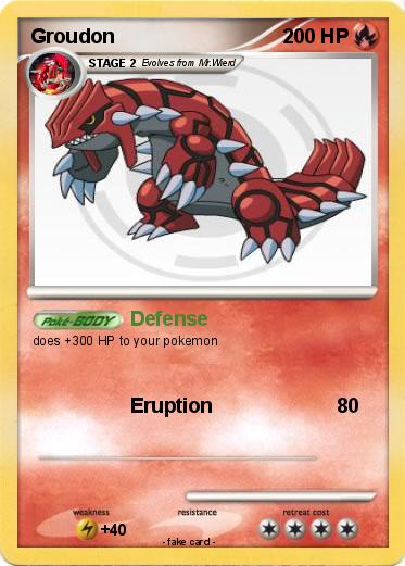 Pokemon Groudon