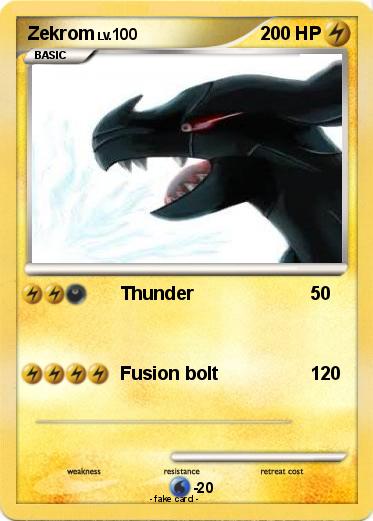 Pokemon Zekrom