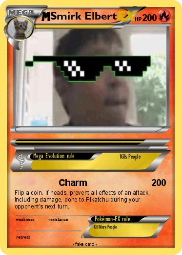 Pokemon Smirk Elbert