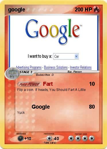 Pokemon google
