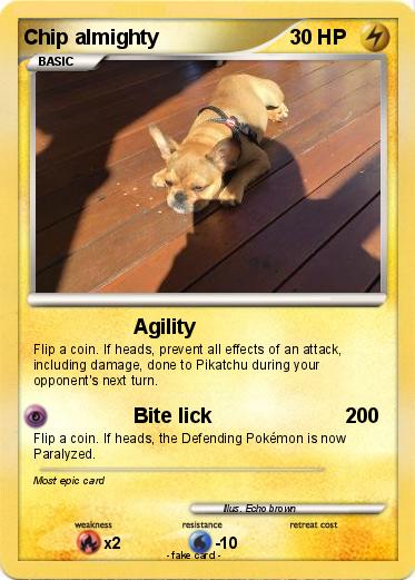 Pokemon Chip almighty