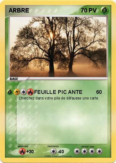 Pokemon ARBRE