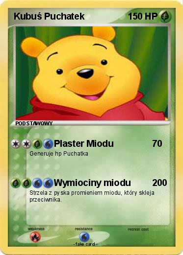 Pokemon Kubuś Puchatek