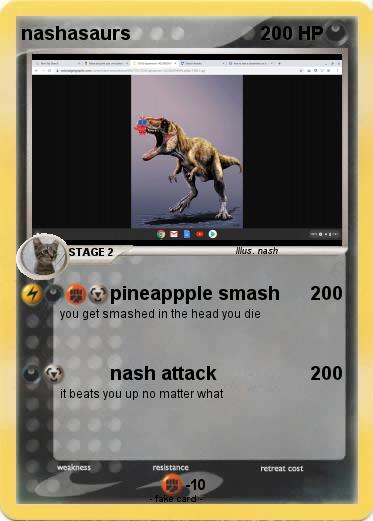 Pokemon nashasaurs