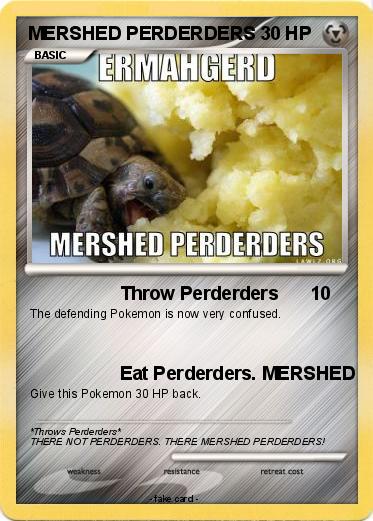 Pokemon MERSHED PERDERDERS