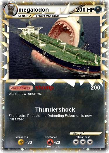 Pokemon megalodon